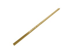 BESCO - Spádová lišta NEO GOLD - Barva - Zlatá, Materiál - Nerez, Rozměr A - 120, Varianta - Levá (ZLLSN120LZL)