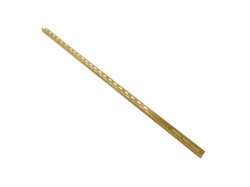 BESCO - Spádová lišta NEO GOLD - Barva - Zlatá, Materiál - Nerez, Rozměr A - 120, Varianta - Pravá (ZLLSN120PZL)