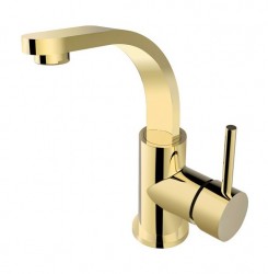 BESCO - Stojánková umyvadlová baterie DECCO II Zlatá (BABUDIIZL)