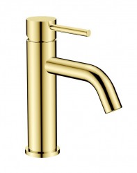 BESCO - Stojánková umyvadlová baterie VEO II zlatá (BABUVIIZL)