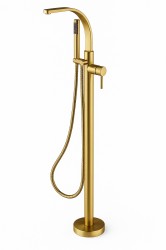 BESCO - Stojánková vanová baterie DECCO I Zlatá broušená (BABWDIBZ)