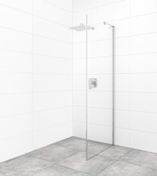 Boční zástěna ke sprchovým dveřím 100 cm SAT TGD NEW SATTGDNSTENA100CRT (SATTGDNSTENA100CRT)