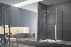 Boční zástěna ke sprchovým dveřím 77,5 cm SAT Walk-In Xmotion SATWIXMSTENA80CR (SATWIXMSTENA80CR)