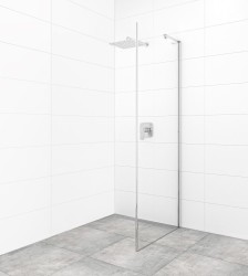 Boční zástěna ke sprchovým dveřím 90 cm SAT TGD NEW SATTGDNSTENA90CRT (SATTGDNSTENA90CRT)