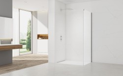 Boční zástěna ke sprchovým dveřím x90SAT Feel SATFEELSTENA90 (SATFEELSTENA90)