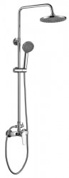 Bruckner - BARON sprchový sloup s pákovou baterií, chrom (612.139.1)