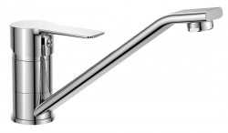 Bruckner - BARON stojánková dřezová baterie, 186, otočné ramínko, chrom (612.050.1)