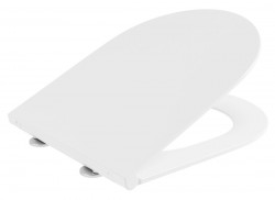 Bruckner - GLANZ WC sedátko, SLIM, Soft Close, Easy Take, bílá (201.526.4)