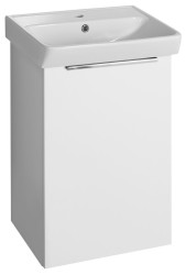 Bruckner - NEON skříňka s keramickým umyvadlem 50x41,5 cm, bílá (501.112.0)