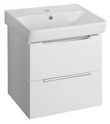 Bruckner - NEON skříňka s keramickým umyvadlem 50x41,5 cm, bílá (501.114.0)