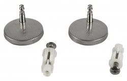 Bruckner - Sada 2 úchytů WC sedátka (301.494.2)