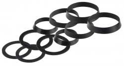 Bruckner - Sada těsnění, ploché 5/4“, 6/4“, kónické DN 32, 40, 50 (10ks balení) (150.125.0)