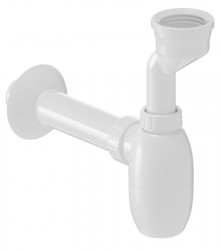 Bruckner - Sifon pro urinál, manžeta, DN40, bílá (191.108.0)