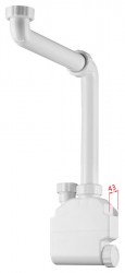 Bruckner - SQUID nábytkový sifon šetřící místo, 5/4
