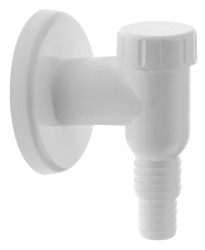 Bruckner - Venkovní pračkový sifon, DN32, bílá (168.303.0)