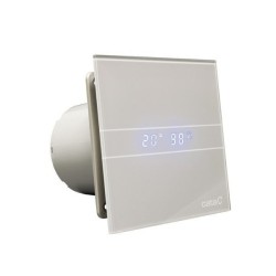 CATA - E-100 GSTH koupelnový ventilátor axiální s automatem,4W/8W,potrubí 100,stříbrná (00900600)