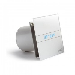 CATA - E-100 GTH koupelnový ventilátor axiální s automatem, 4W/8W, potrubí 100, bílá (00900200)