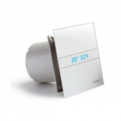 CATA - E-120 GTH koupelnový ventilátor axiální s automatem, 6W/11W, potrubí 120mm, bílá (00901200)