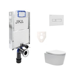 Cenově zvýhodněný závěsný WC set Jika k zazdění + WC SAT Brevis SIKOJW1 (SIKOJW1)