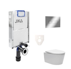 Cenově zvýhodněný závěsný WC set Jika k zazdění + WC SAT Brevis SIKOJW2 (SIKOJW2)