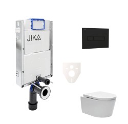 Cenově zvýhodněný závěsný WC set Jika k zazdění + WC SAT Brevis SIKOJW3 (SIKOJW3)