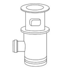 Ceramia S-Line - výpusť k SL275 NDSL275VYPUST (NDSL275VYPUST)