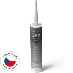 CERANO – Profesionální těsnící/lepící hmota nové generace 3FX - 3v1 - bílá (CER-670690)