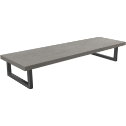 CERANO - Deska pod umyvadlo Navira Pro + 2 konzole pod desku - betonově šedá - 100x46x3,6  (CER-606000)