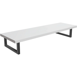 CERANO - Deska pod umyvadlo Navira Pro + 2 konzole pod desku - bílá matná - 100x46x3,6  (CER-606012)