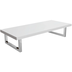 CERANO - Deska pod umyvadlo Navira Pro + 2 konzole pod desku - bílá matná - 60x46x3,6  (CER-606066)