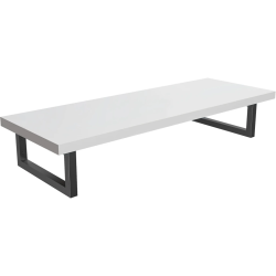 CERANO - Deska pod umyvadlo Navira Pro + 2 konzole pod desku - bílá matná - 80x46x3,6  (CER-606021)