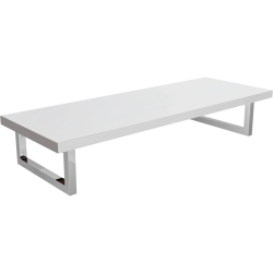 CERANO - Deska pod umyvadlo Navira Pro + 2 konzole pod desku - bílá matná - 80x46x3,6  (CER-606069)