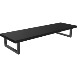 CERANO - Deska pod umyvadlo Navira Pro + 2 konzole pod desku - černá matná - 100x46x3,6  (CER-606024)