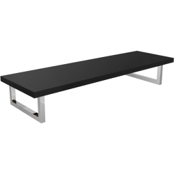 CERANO - Deska pod umyvadlo Navira Pro + 2 konzole pod desku - černá matná - 100x46x3,6  (CER-606072)