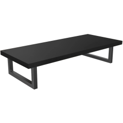 CERANO - Deska pod umyvadlo Navira Pro + 2 konzole pod desku - černá matná - 60x46x3,6  (CER-606030)