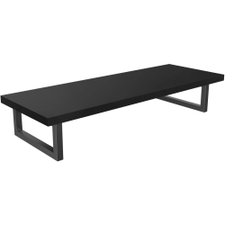 CERANO - Deska pod umyvadlo Navira Pro + 2 konzole pod desku - černá matná - 80x46x3,6  (CER-606033)