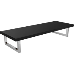 CERANO - Deska pod umyvadlo Navira Pro + 2 konzole pod desku - černá matná - 80x46x3,6  (CER-606081)