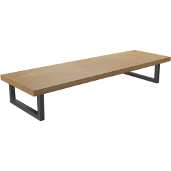 CERANO - Deska pod umyvadlo Navira Pro + 2 konzole pod desku - dub medový - 100x46x3,6  (CER-606036)