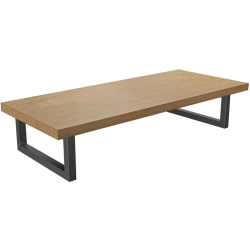 CERANO - Deska pod umyvadlo Navira Pro + 2 konzole pod desku - dub medový - 60x46x3,6  (CER-606042)