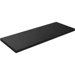 CERANO - Deska pod umyvadlo Navira Pro - černá matná - 100x3,6x46  (CER-8050BD7599)
