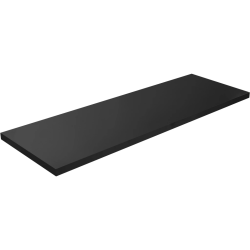 CERANO - Deska pod umyvadlo Navira Pro - černá matná - 160x3,6x46  (CER-663106)