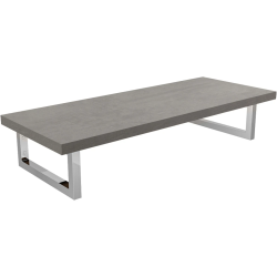 CERANO - Deska pod umyvadlo Navira Pro + podpěrná konzole - betonově šedá - 70x46x3,6  (CER-6061169)