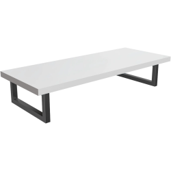 CERANO - Deska pod umyvadlo Navira Pro + podpěrná konzole - bílá matná - 70x46x3,6  (CER-6061184)