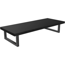 CERANO - Deska pod umyvadlo Navira Pro + podpěrná konzole - černá matná - 70x46x3,6  (CER-6061202)