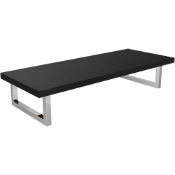 CERANO - Deska pod umyvadlo Navira Pro + podpěrná konzole - černá matná - 70x46x3,6  (CER-6061205)