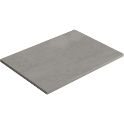 CERANO - Deska pod umyvadlo Navira Slim - betonově šedá - 70x1,8x46  (CER-663061)