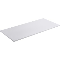 CERANO - Deska pod umyvadlo Navira Slim - bílá matná - 100x1,8x46  (CER-431611)