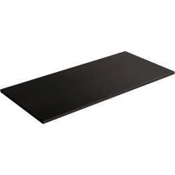 CERANO - Deska pod umyvadlo Navira Slim - černá matná - 100x1,8x46  - 2. jakost (CER-431623_2.J)