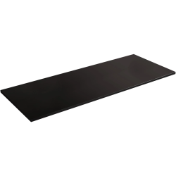 CERANO - Deska pod umyvadlo Navira Slim - černá matná - 120x1,8x46  (CER-431626)