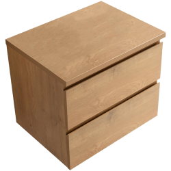 CERANO - Koupelnová skříňka Carole + deska pod umyvadlo Navira Pro - 36 mm - dub medový - 60x51,6x46  (CER-668315)